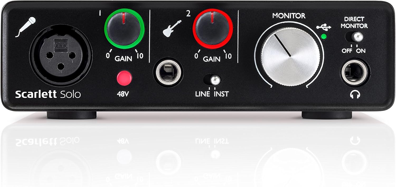Focusrite Scarlett Solo Interfejs audio USB 2. Poland | Ubuy